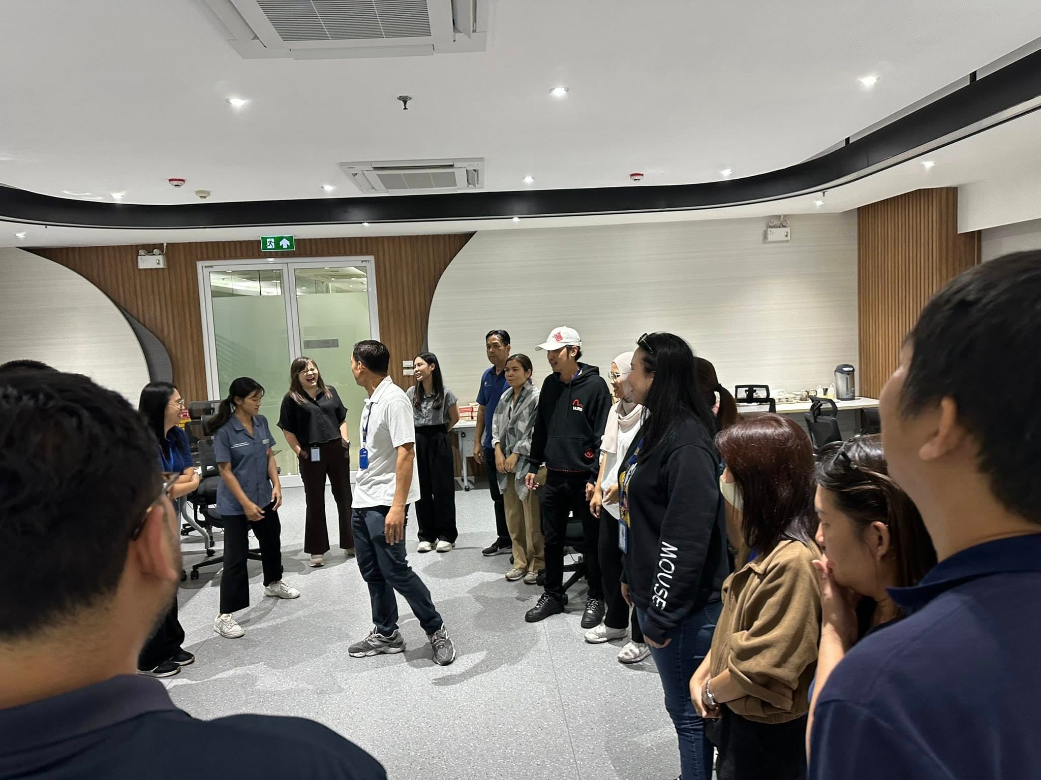 Safety system in action